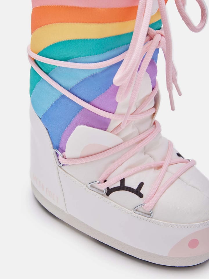 Moon Boot Juniors' Icon Unicorn White/multicolor Moon Boot