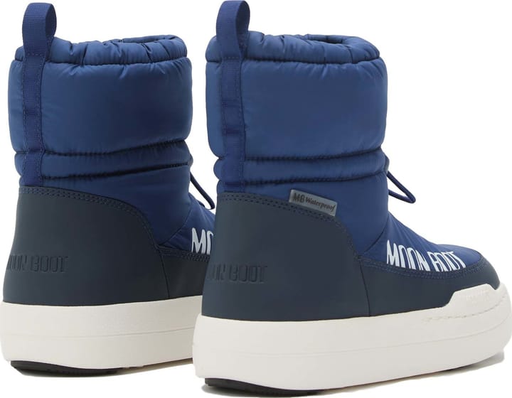 Moon Boot Juniors' Park Tube Mid Waterproof Blue Navy Moon Boot