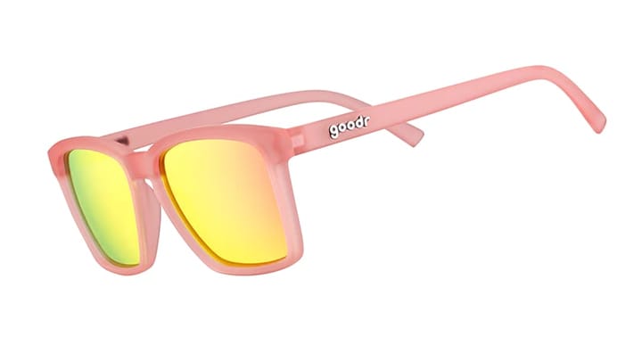 Goodr Sunglasses Shrimpin' Ain'T Easy Pink Goodr Sunglasses