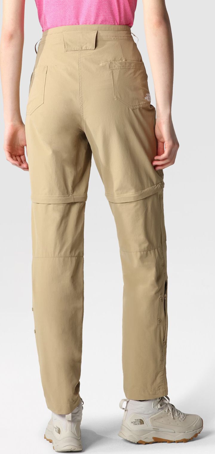 The North Face W Exploration Reg Straight Convertible P Khaki Stone The North Face