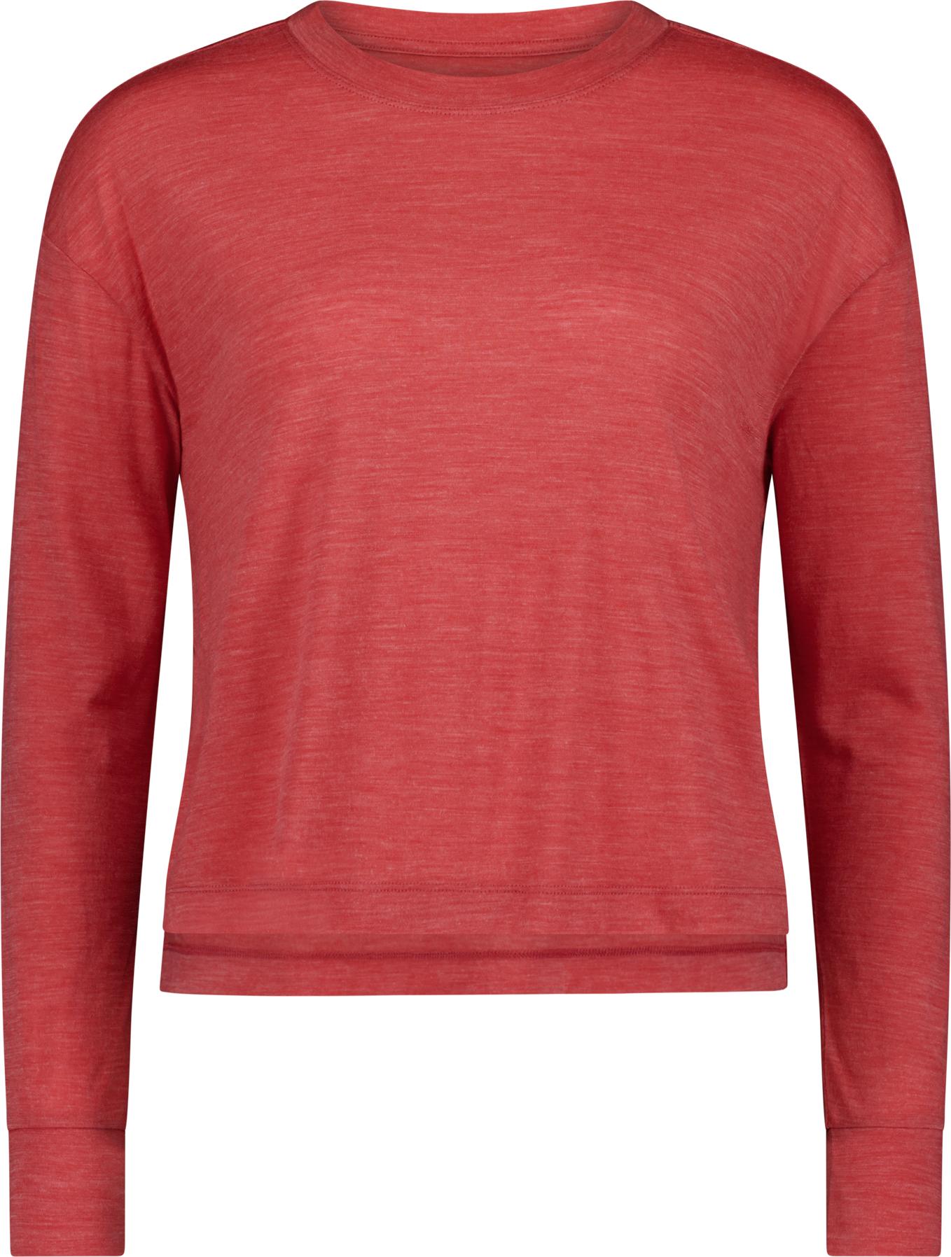Mons Royale Women's Zephyr Merino Tencel Boxy Long Sleeve