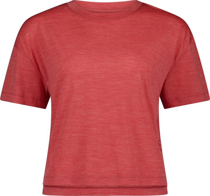 Mons Royale Women's Zephyr Merino Tencel™ Boxy T-Shirt Watermelon Mons Royale