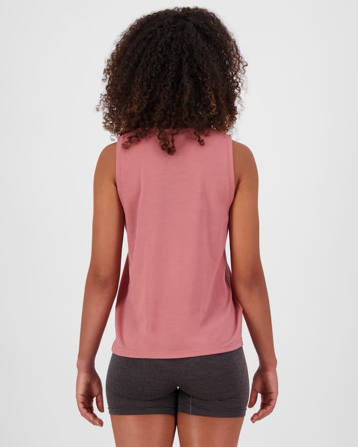 Mons Royale Women's Icon Merino Tank Canyon Rose Mons Royale