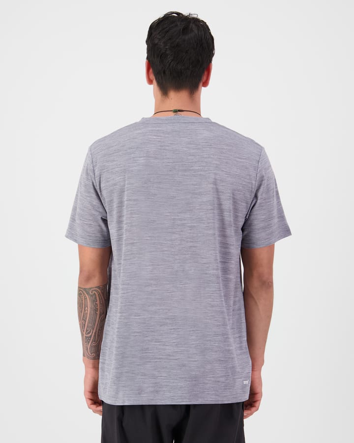 Mons Royale Men's Icon Merino T-Shirt Grey Heather Mons Royale