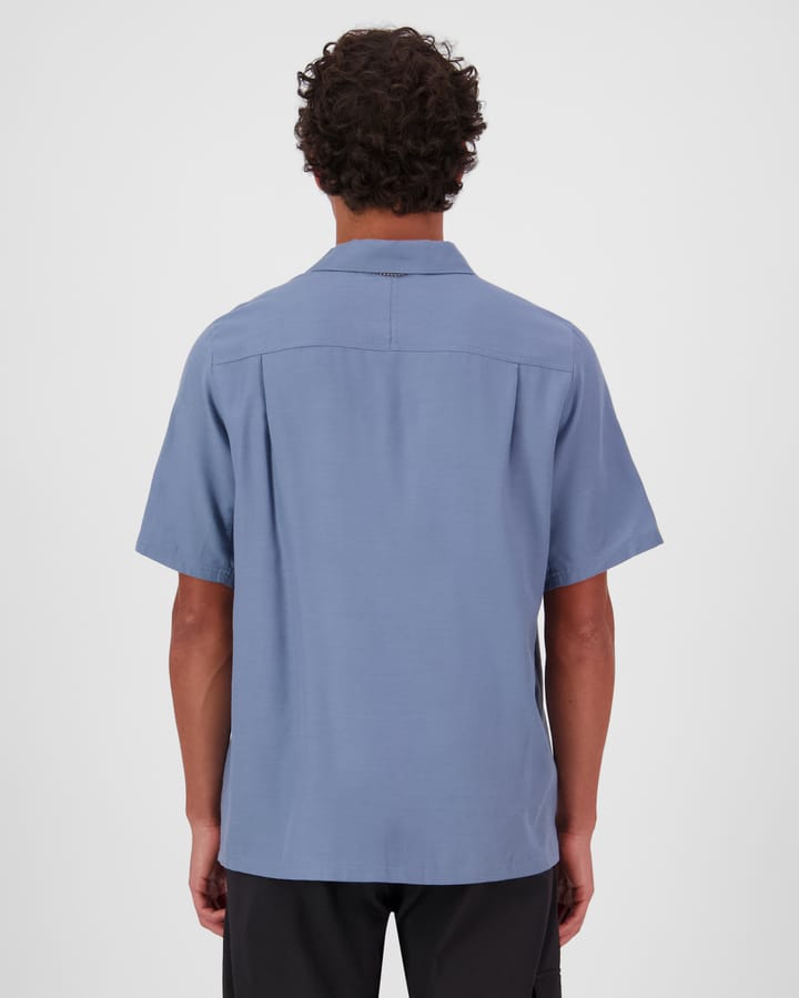 Mons Royale Men's At Merino Short Sleeve Shirt Horizon Blue Mons Royale