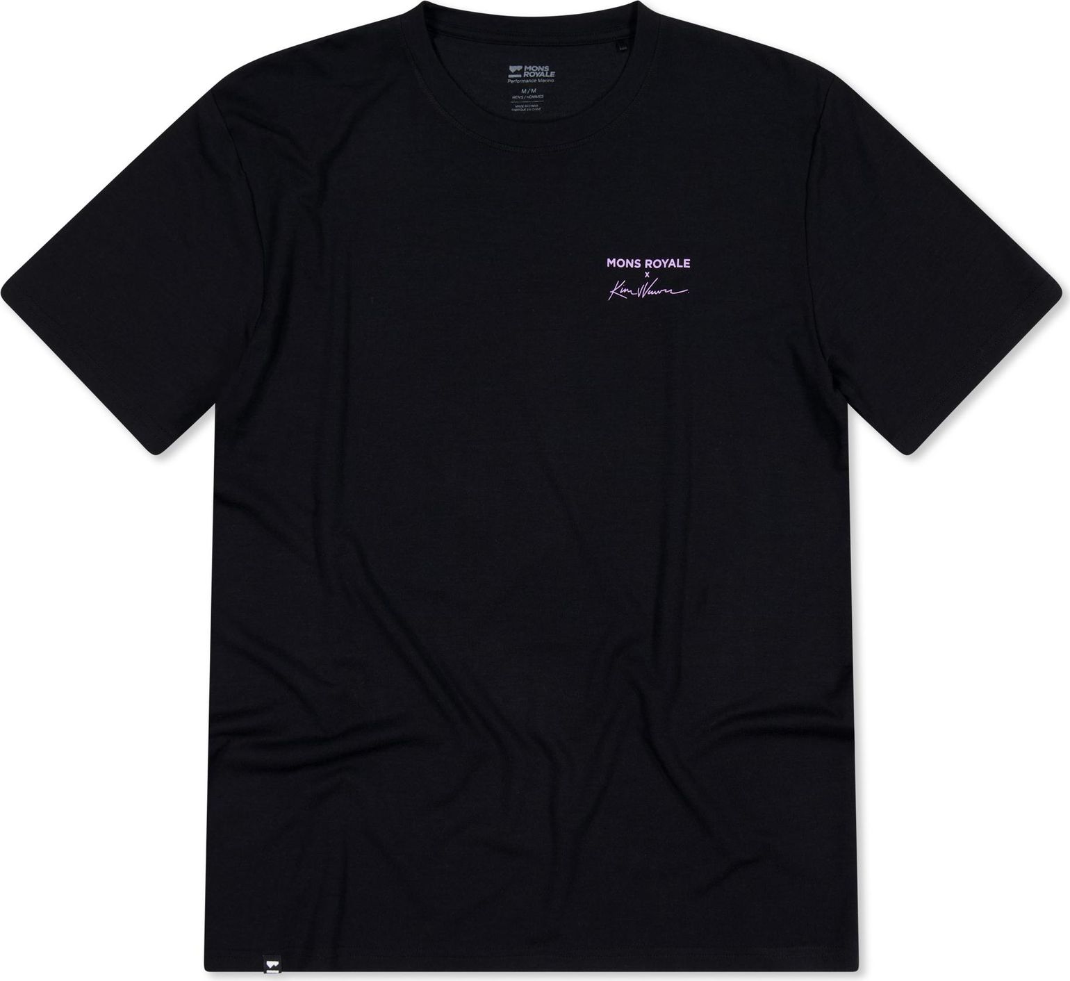 Mons Royale Men's Icon Merino T-Shirt Black