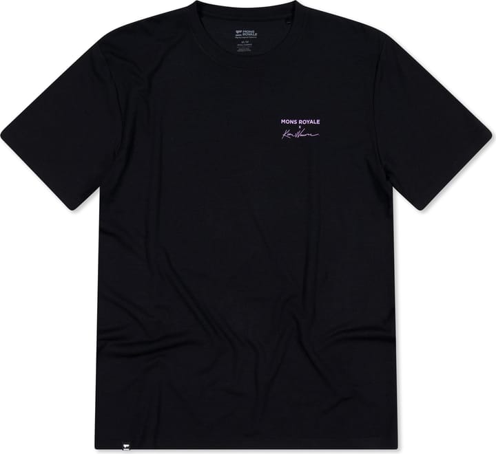 Mons Royale Men's Icon Merino T-Shirt Black Mons Royale