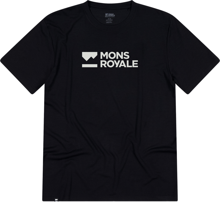 Mons Royale Men's Icon Merino T-Shirt Black Mons Royale