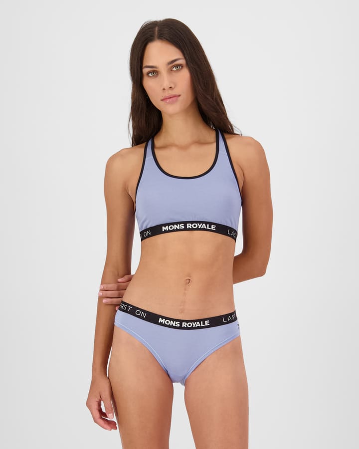 Mons Royale Sierra Sports Bra Skyline/black Mons Royale