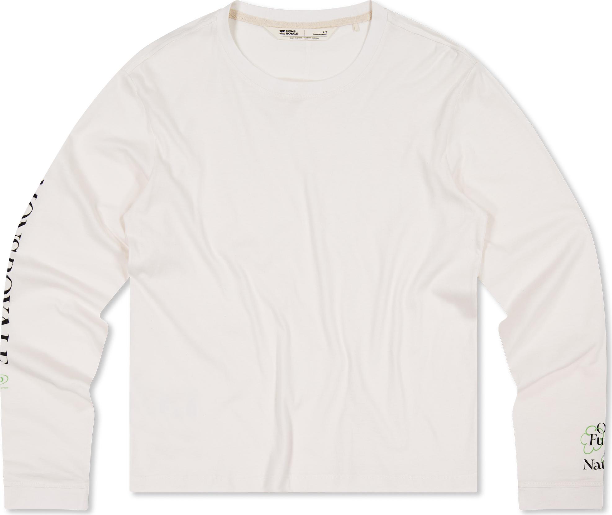 Mons Royale Women's Yonder Merino Organic Cotton Long Sleeve