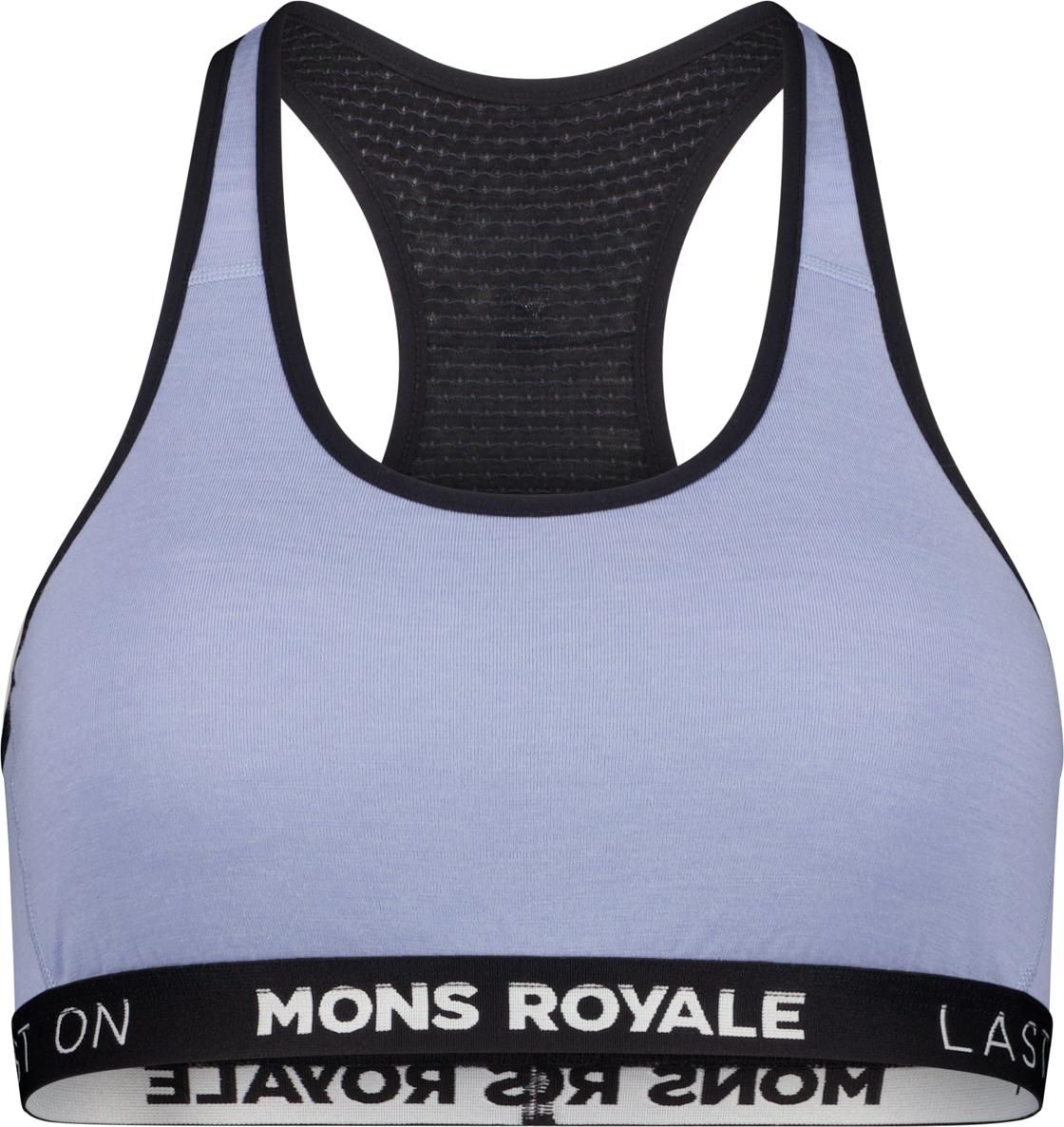 Mons Royale Sierra Sports Bra Skyline/black