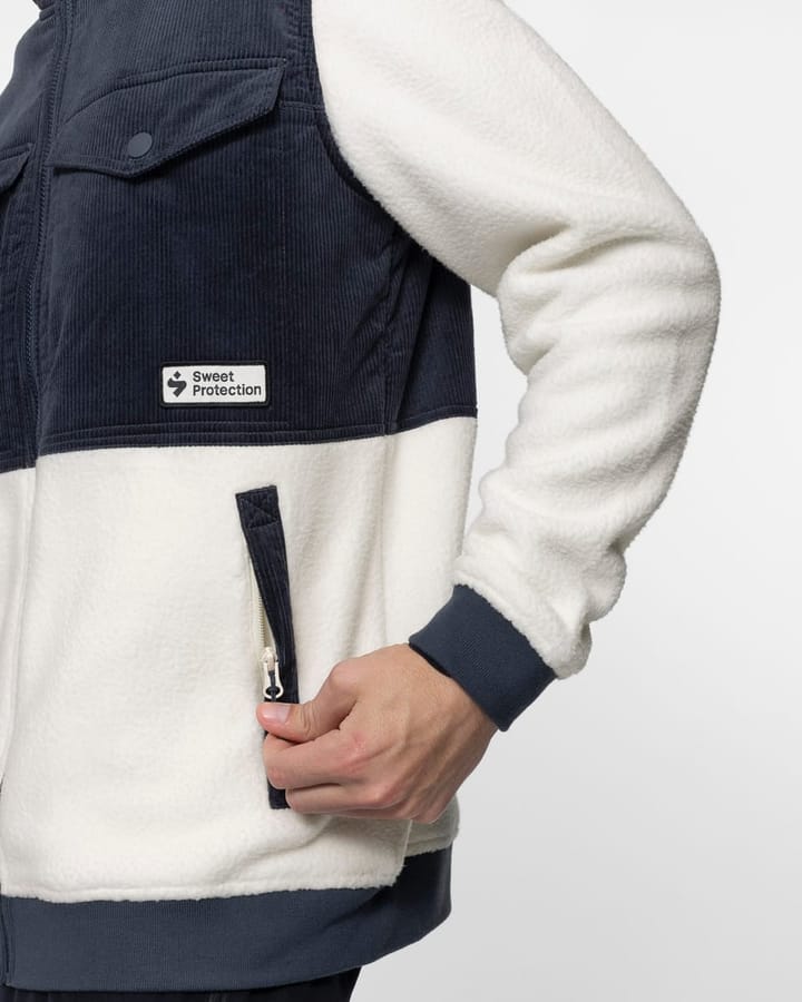 Sweet Protection Unisex Pile Fleece Jacket Natural White Sweet Protection