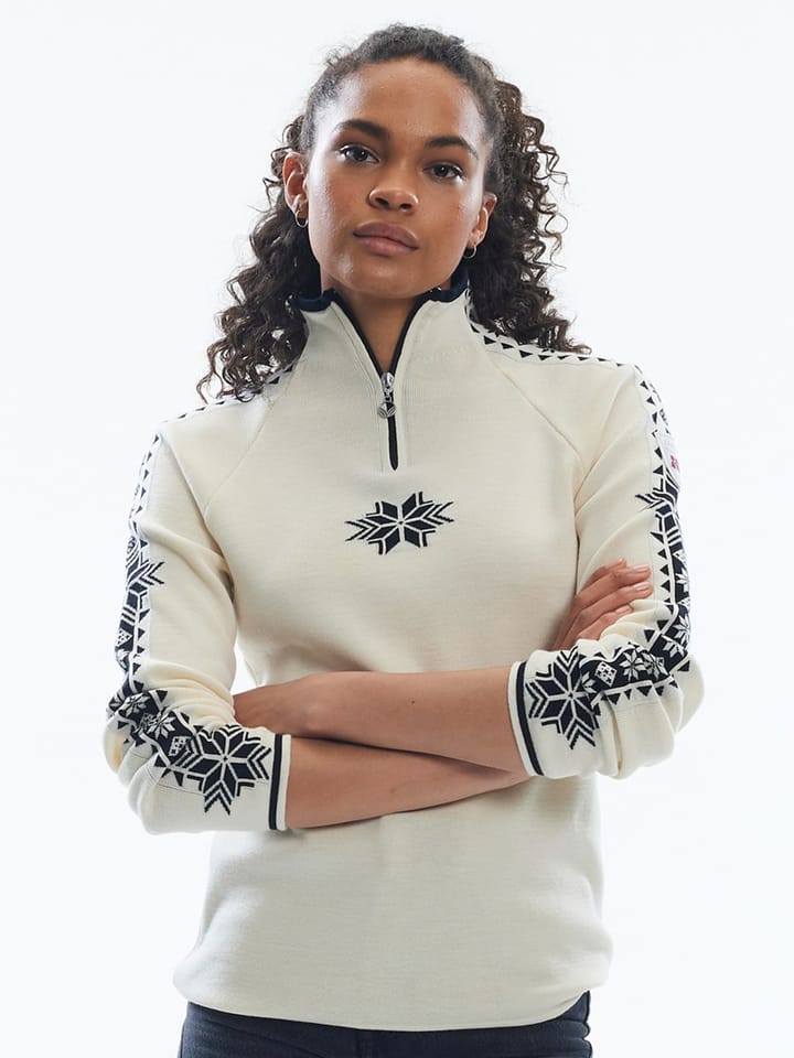 Dale of Norway Women's Geilo Sweater Offwhite Black Dale of Norway Dale of Norway Women's Geilo Sweater Offwhite Black Dale of Norway