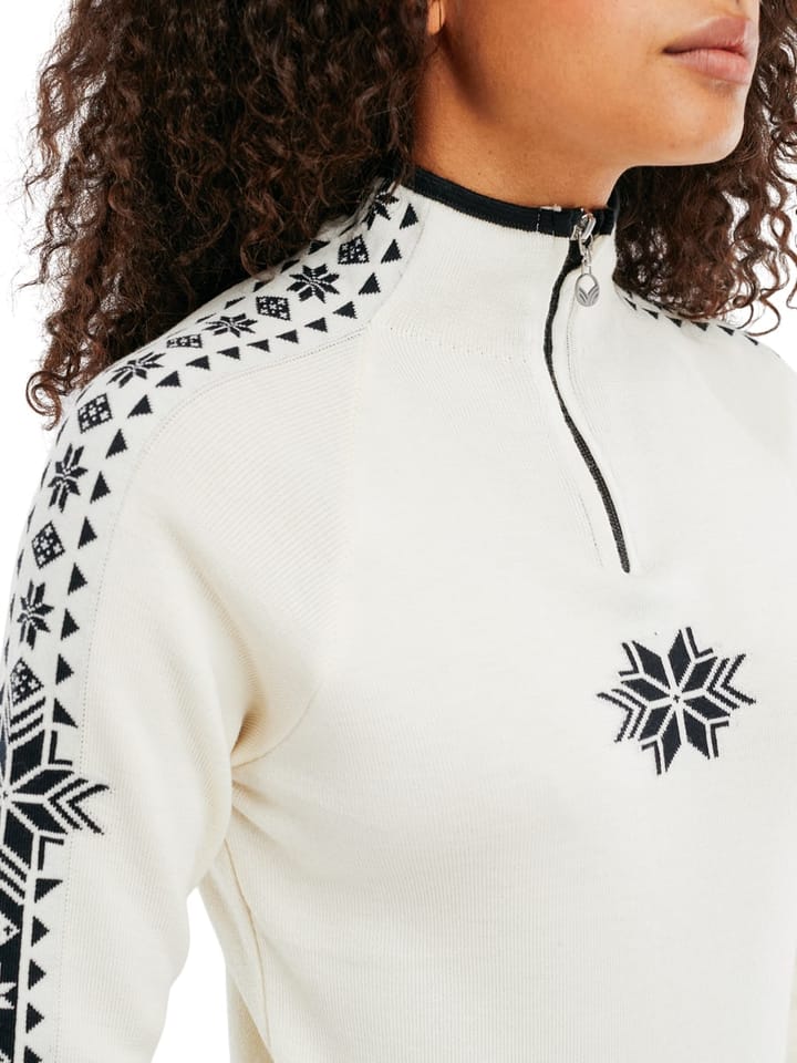 Dale of Norway Women's Geilo Sweater Offwhite Black Dale of Norway Dale of Norway Women's Geilo Sweater Offwhite Black Dale of Norway
