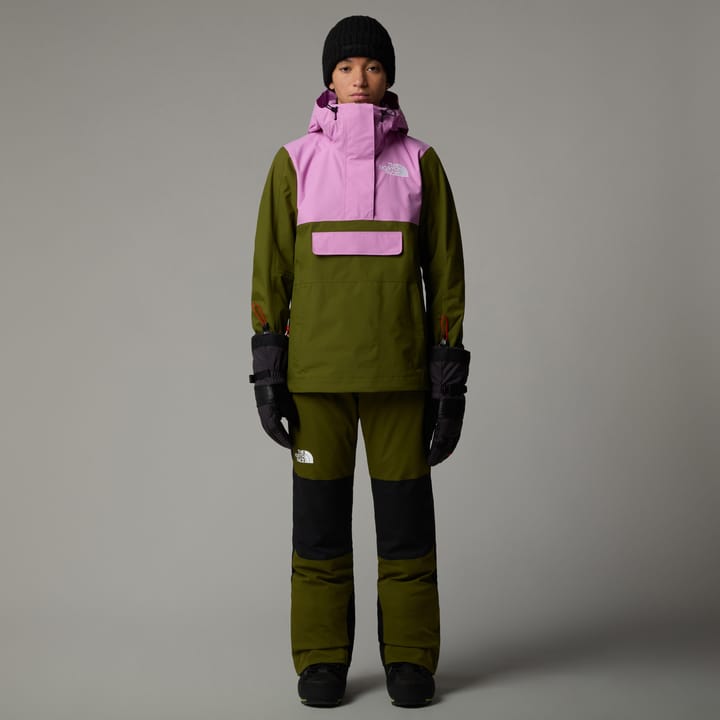 The North Face Women's Driftview Anorak Forest Olive/Dragonfruit The North Face The North Face Women's Driftview Anorak Forest Olive/Dragonfruit The North Face