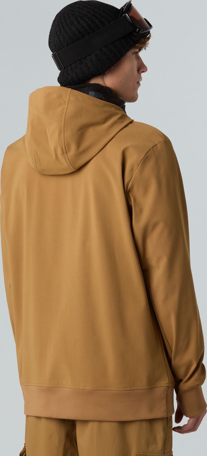 The North Face Men's Tekno Logo Hoodie  Utility Brown The North Face