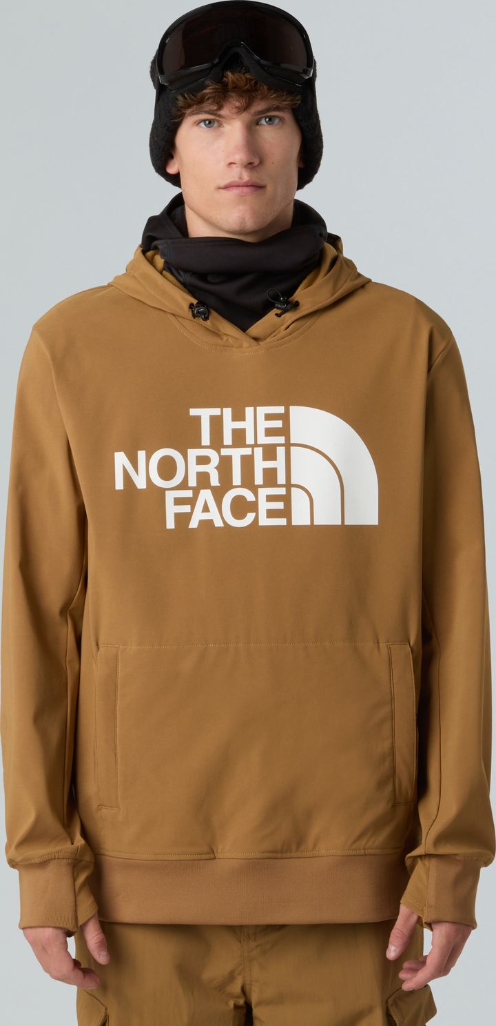 The North Face Men's Tekno Logo Hoodie  Utility Brown The North Face