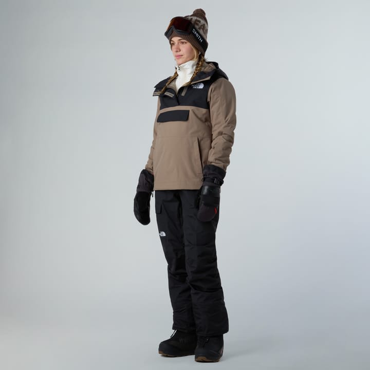 The North Face Women's Driftview Anorak Mocha Brown/TNF Black The North Face The North Face Women's Driftview Anorak Mocha Brown/TNF Black The North Face
