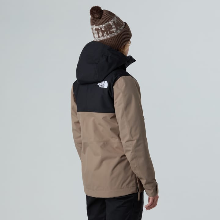The North Face Women's Driftview Anorak Mocha Brown/TNF Black The North Face