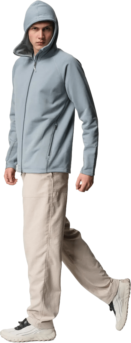 Houdini Men's Power Up Houdi Brink Blue Houdini