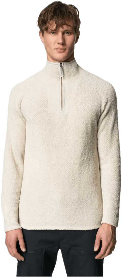 Houdini M's Lykan Half Zip Foggy Mountain