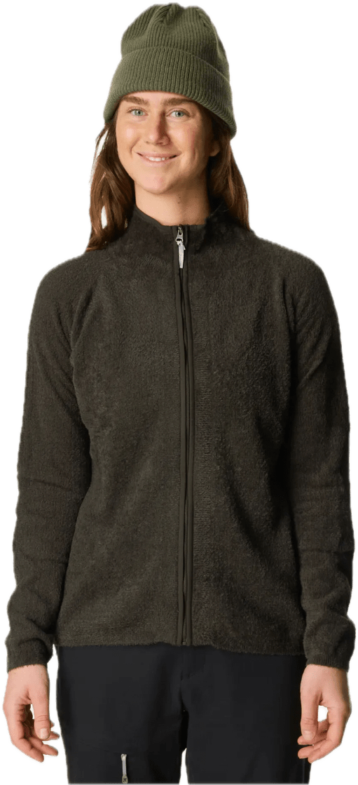 Houdini W's Lykan Full Zip Green Illusion