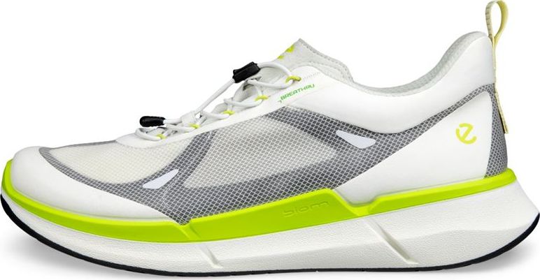 Ecco Men's Ecco Biom 2.2 White/black/lime Punch Sneakers 45