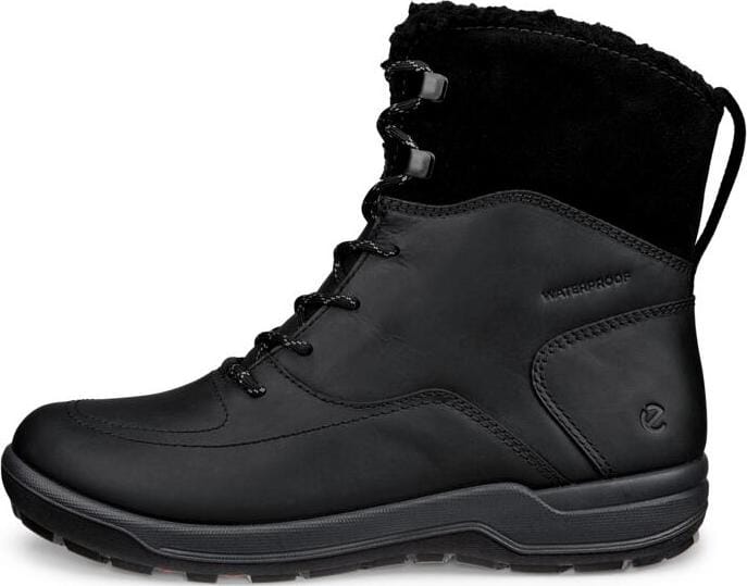 Ecco Women's Ecco Trace Lite Wp/Wl Mid Boot Black/black Ecco