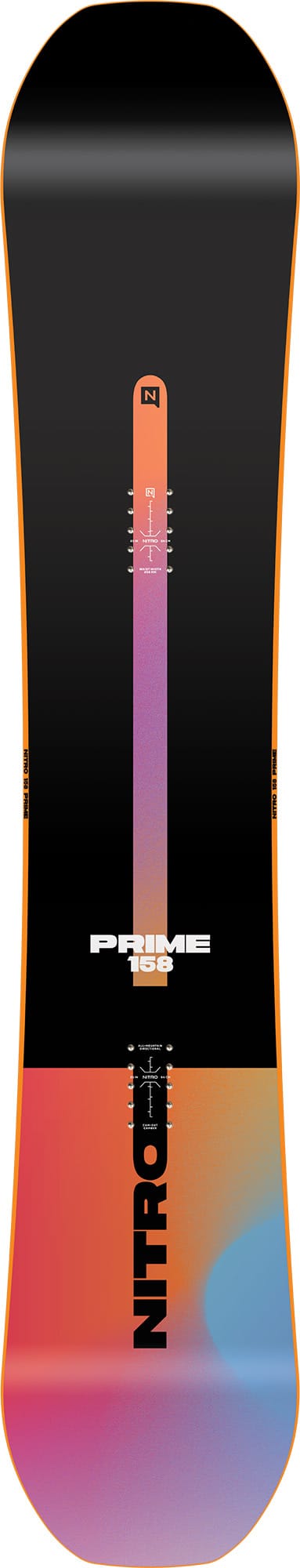 Nitro Men's Prime Chroma Cam-Out Snowboard Nocolor Nitro