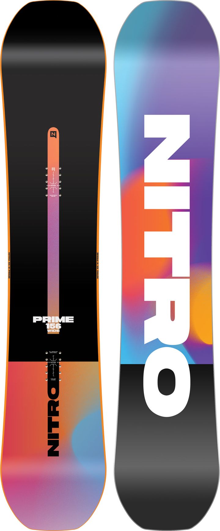 Nitro Men's Prime Chroma Cam-Out Wide Snowboard Nocolor Nitro Nitro Men's Prime Chroma Cam-Out Wide Snowboard Nocolor Nitro