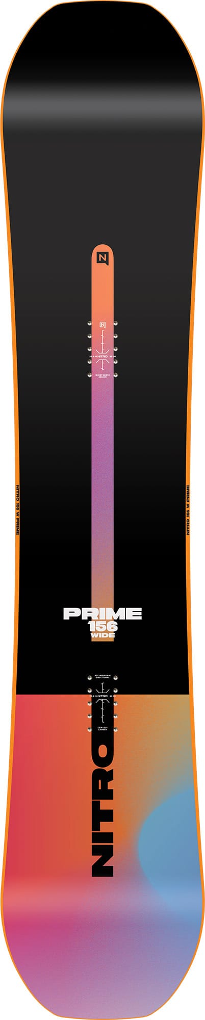 Nitro Men's Prime Chroma Cam-Out Wide Snowboard Nocolor Nitro Nitro Men's Prime Chroma Cam-Out Wide Snowboard Nocolor Nitro