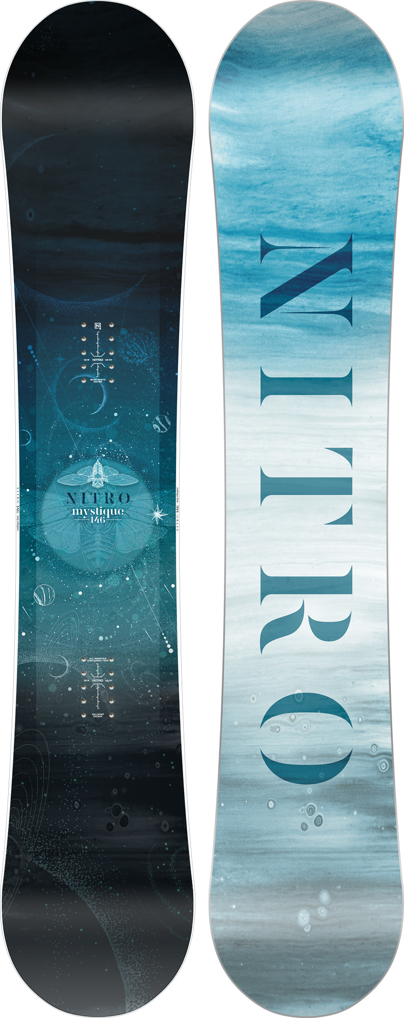 Nitro Women's Mystique Multi Snowboards 142