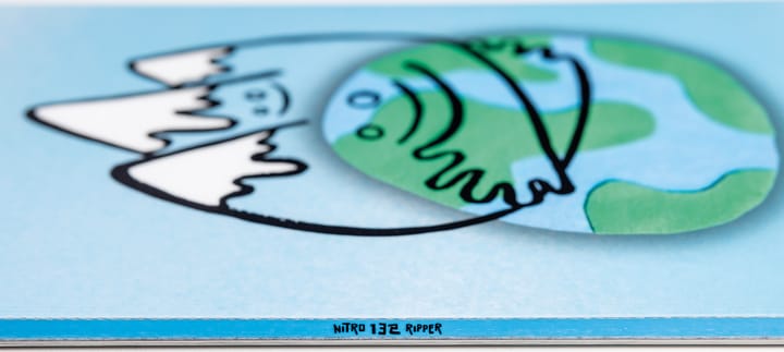 Nitro Kids' Ripper Snowboard Nocolor Nitro