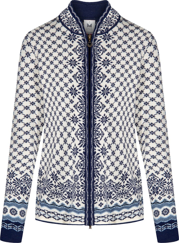 Dale of Norway Women's Solfrid Jacket Offwhite/Navy/Ice Blue Dale of Norway