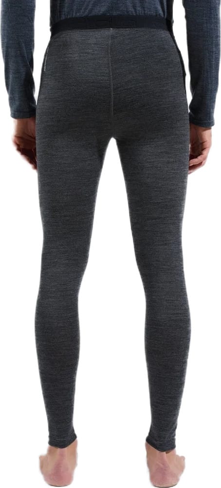 Odlo Men's Performance Wool 150 Base Layer Bottom Dark Grey Melange Odlo