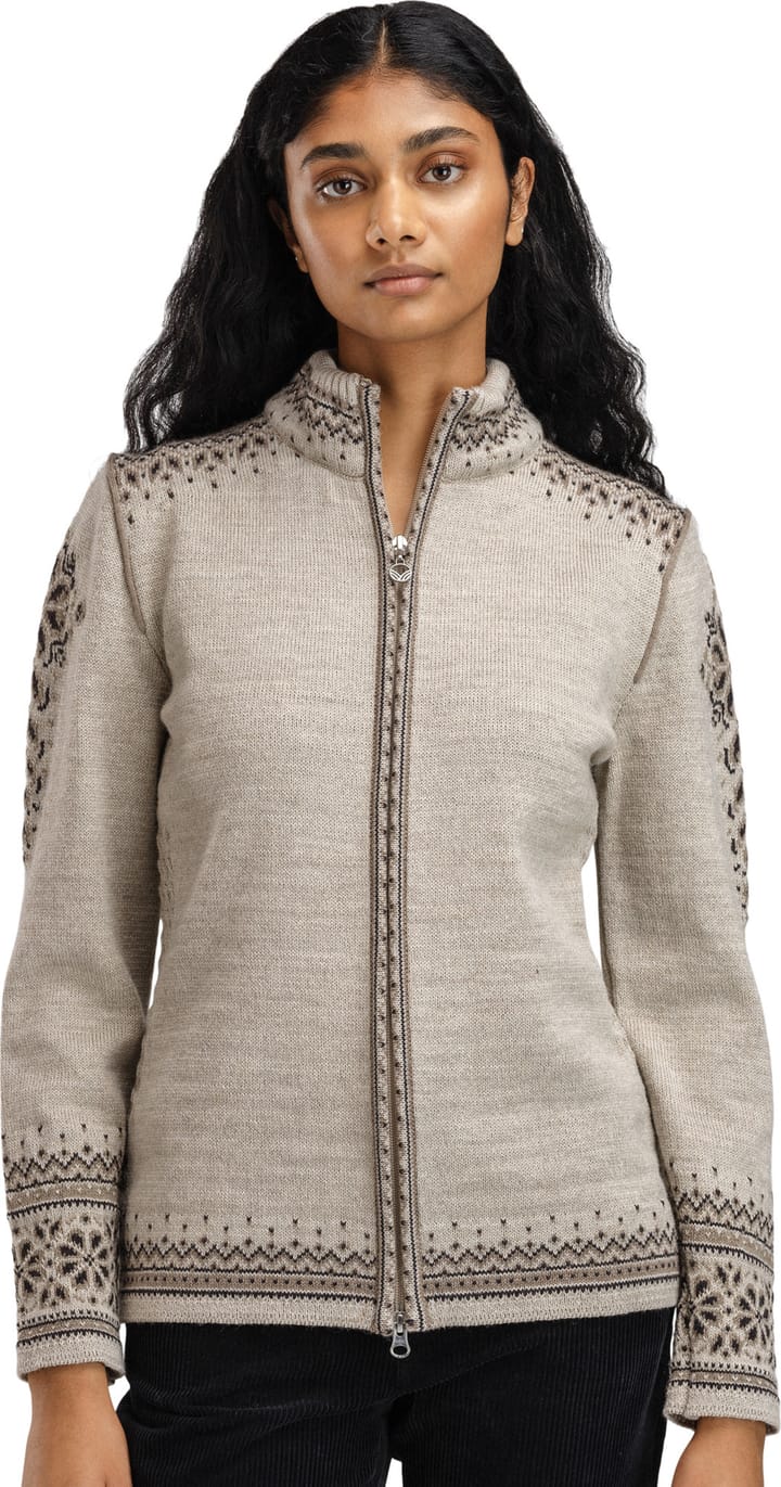 Dale of Norway Women's 140th Anniversary Jacket Sand/Coffee/Mountain Stone Dale of Norway