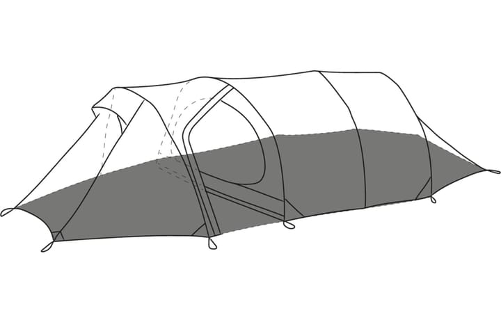 Helsport Footprint Spitsbergen X-Trem 3 Camp Grey Helsport