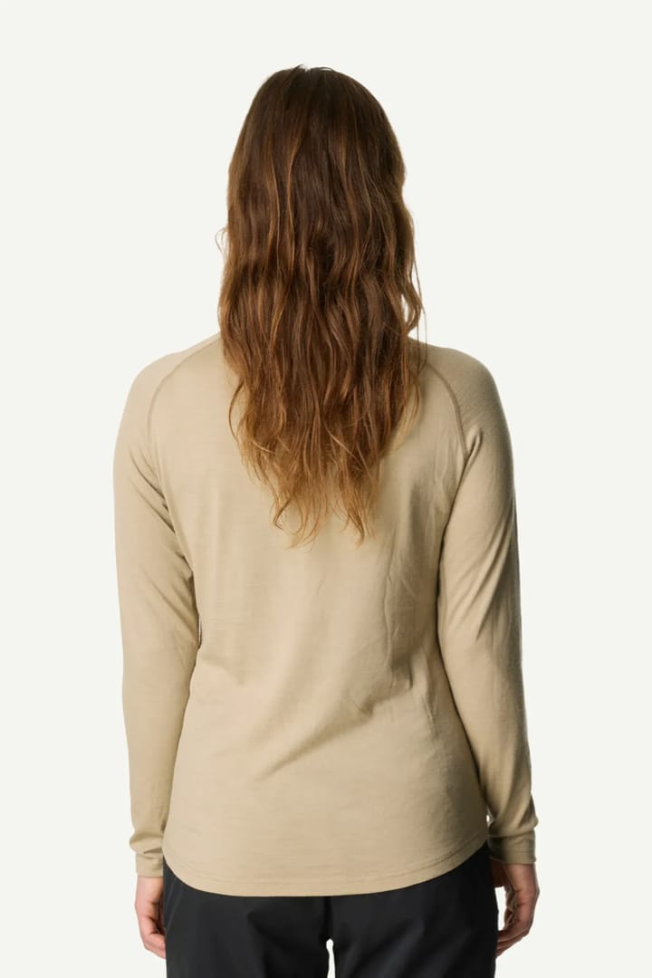 Houdini W'S Puremerino Crew Powder Green Houdini Sportswear