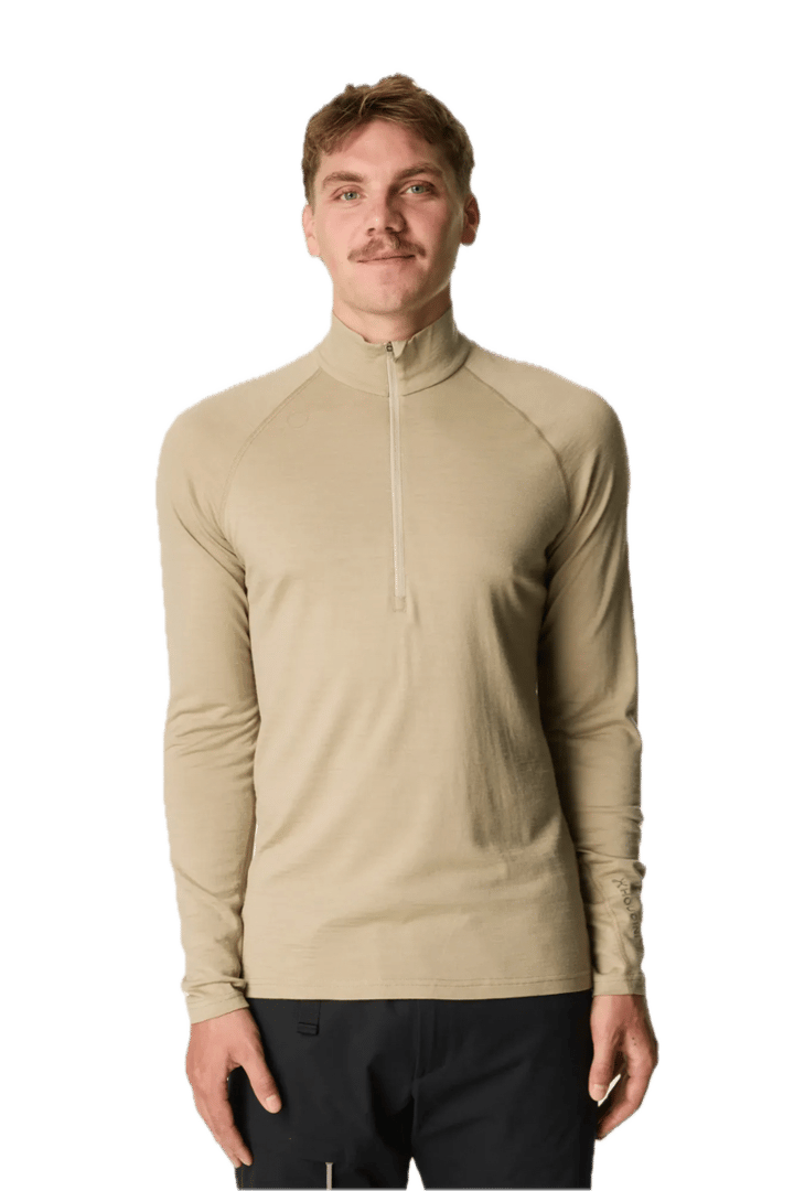 Houdini M'S Puremerino Half Zip Powder Green Houdini Sportswear