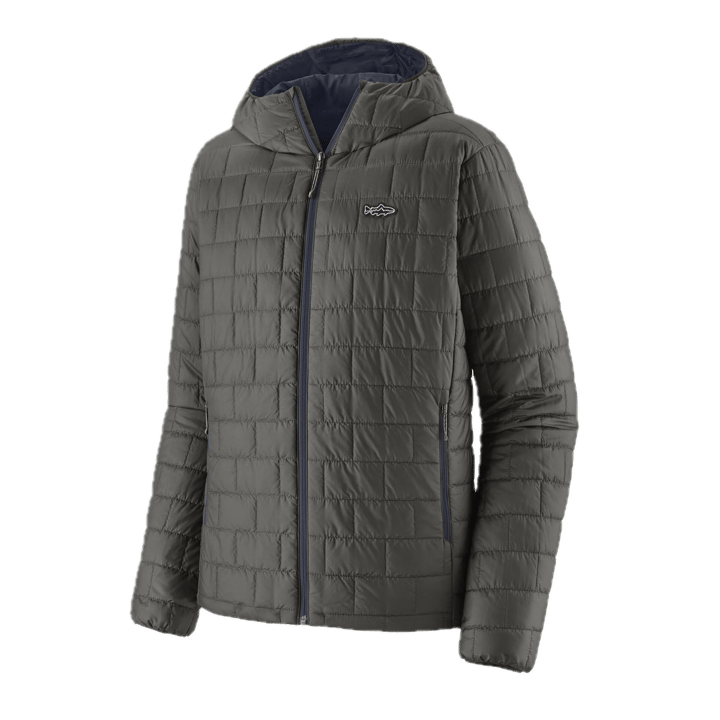Patagonia M'S Nano Puff Fitz Roy Trout Hoody Forge Grey Patagonia