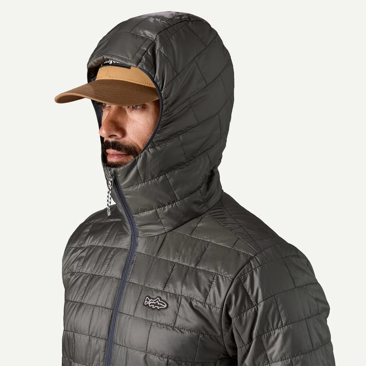 Patagonia M'S Nano Puff Fitz Roy Trout Hoody Forge Grey Patagonia