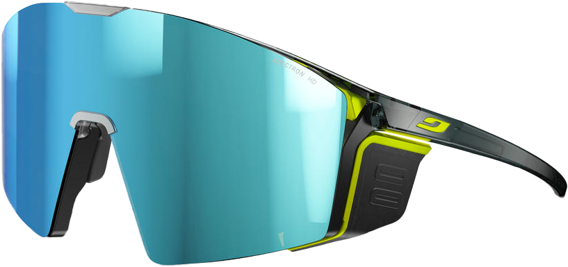 Black/fluorescent yellow - blue spectron hd 4 polarized