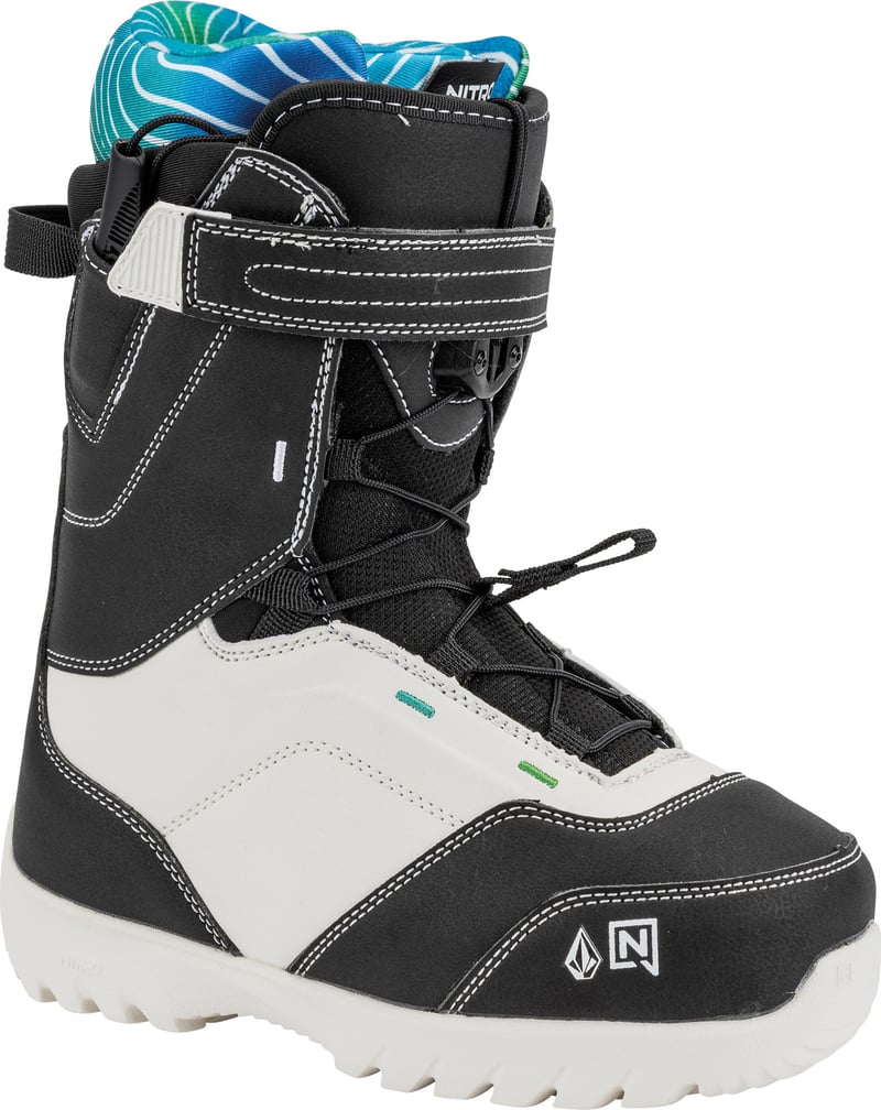NITRO ナイトロキッズ DROID BOA X VOLCOM 新品　23、5 Nitro Droid BOA Youth Snowboard Boots - X Volcom