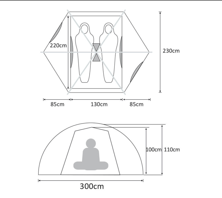 Fauna Outdoor F2 Dome Green Fauna Outdoor Fauna Outdoor F2 Dome Green Fauna Outdoor