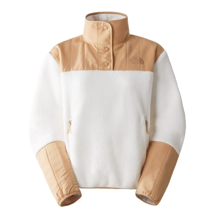 The North Face W Cragmont Fleece 1/4 Snap Gardeniawhite/Almondbtr The North Face