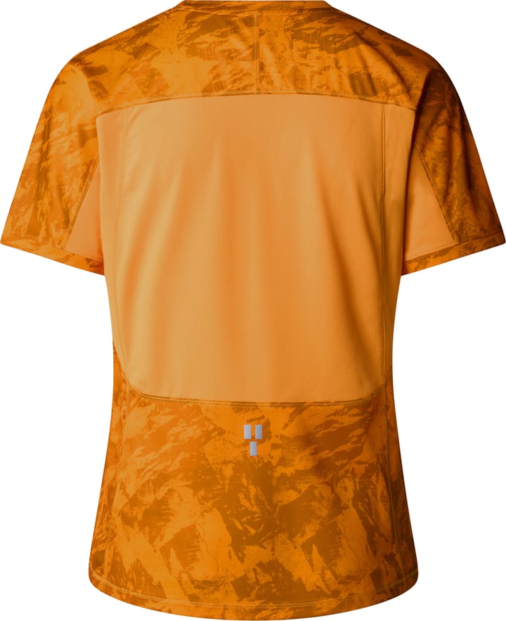 The North Face Women's Sunriser Short Sleeve Apricot Glaze Mountain The North Face