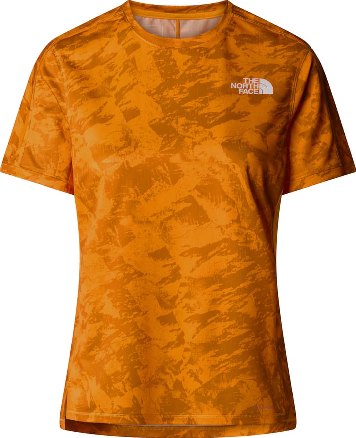 The North Face Women's Sunriser Short Sleeve Apricot Glaze Mountain The North Face