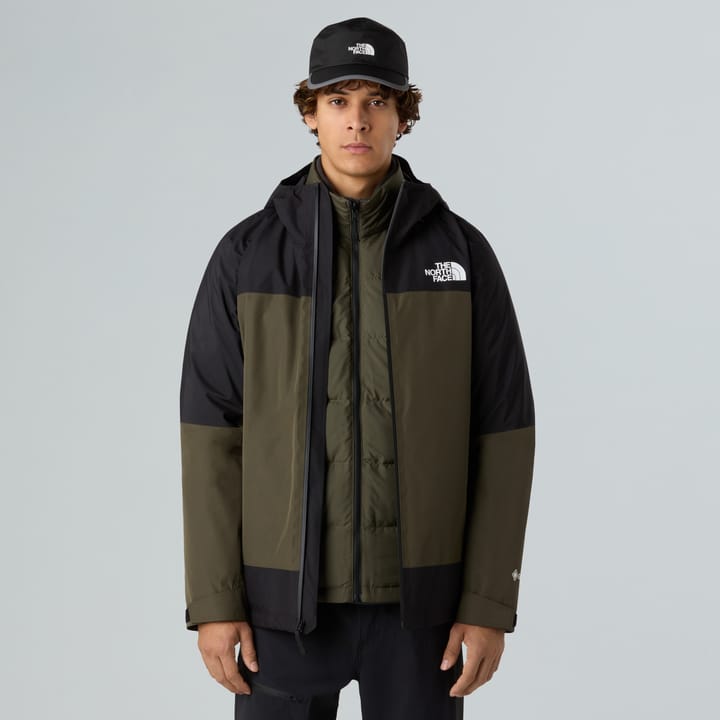 The North Face Men's Mountain Light GORE-TEX Triclimate 3-in-1 Jacket New Taupe Green/TNF Black The North Face
