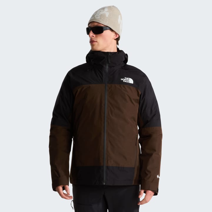 The North Face Men's Mountain Light GORE-TEX Triclimate 3-in-1 Jacket Dark Chestnut/TNF Black The North Face