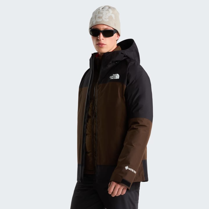 The North Face Men's Mountain Light GORE-TEX Triclimate 3-in-1 Jacket Dark Chestnut/TNF Black The North Face